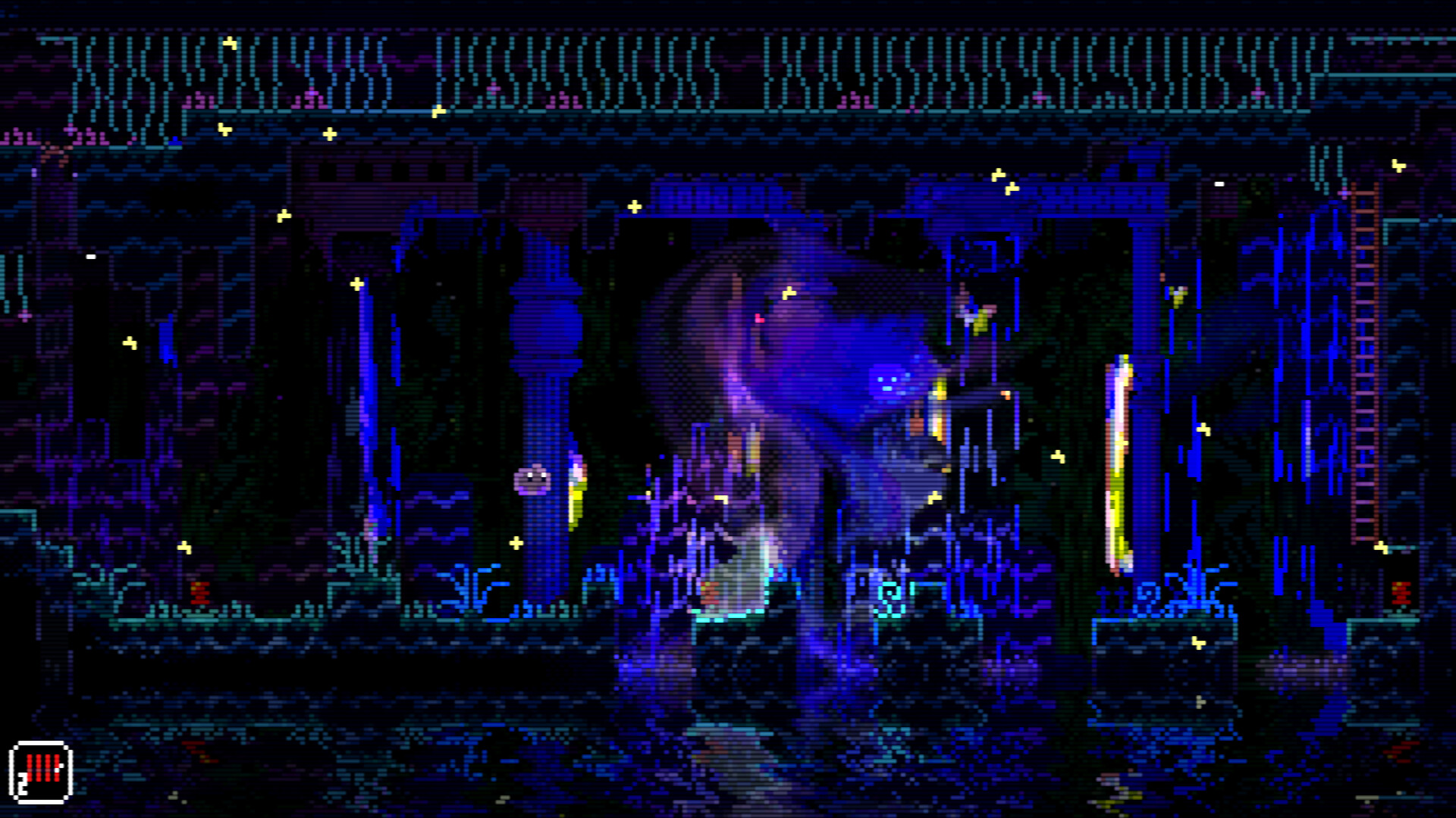 Screenshot from the game Animal Well.