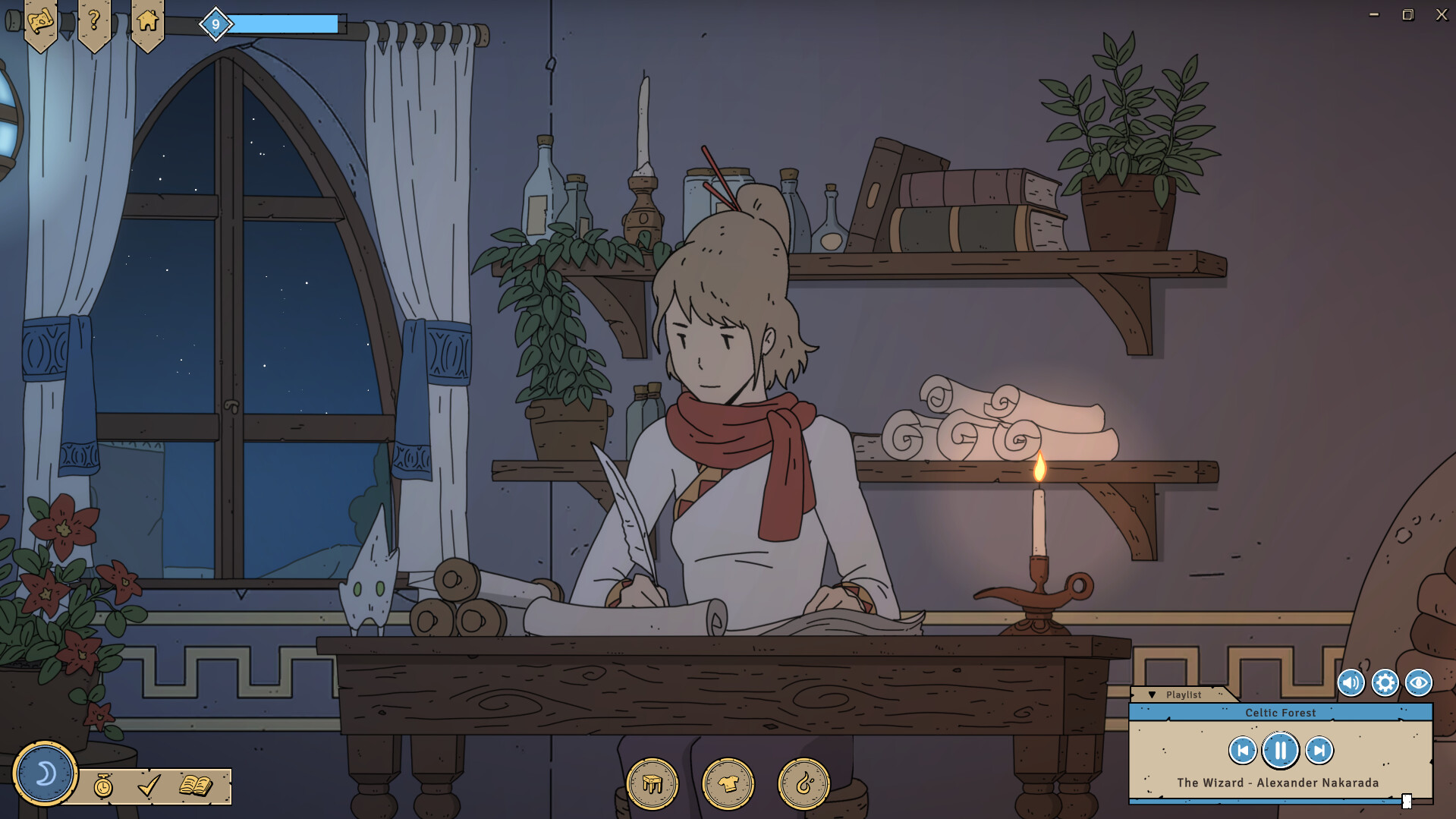 Screenshot from the game Ithya: magic studies.