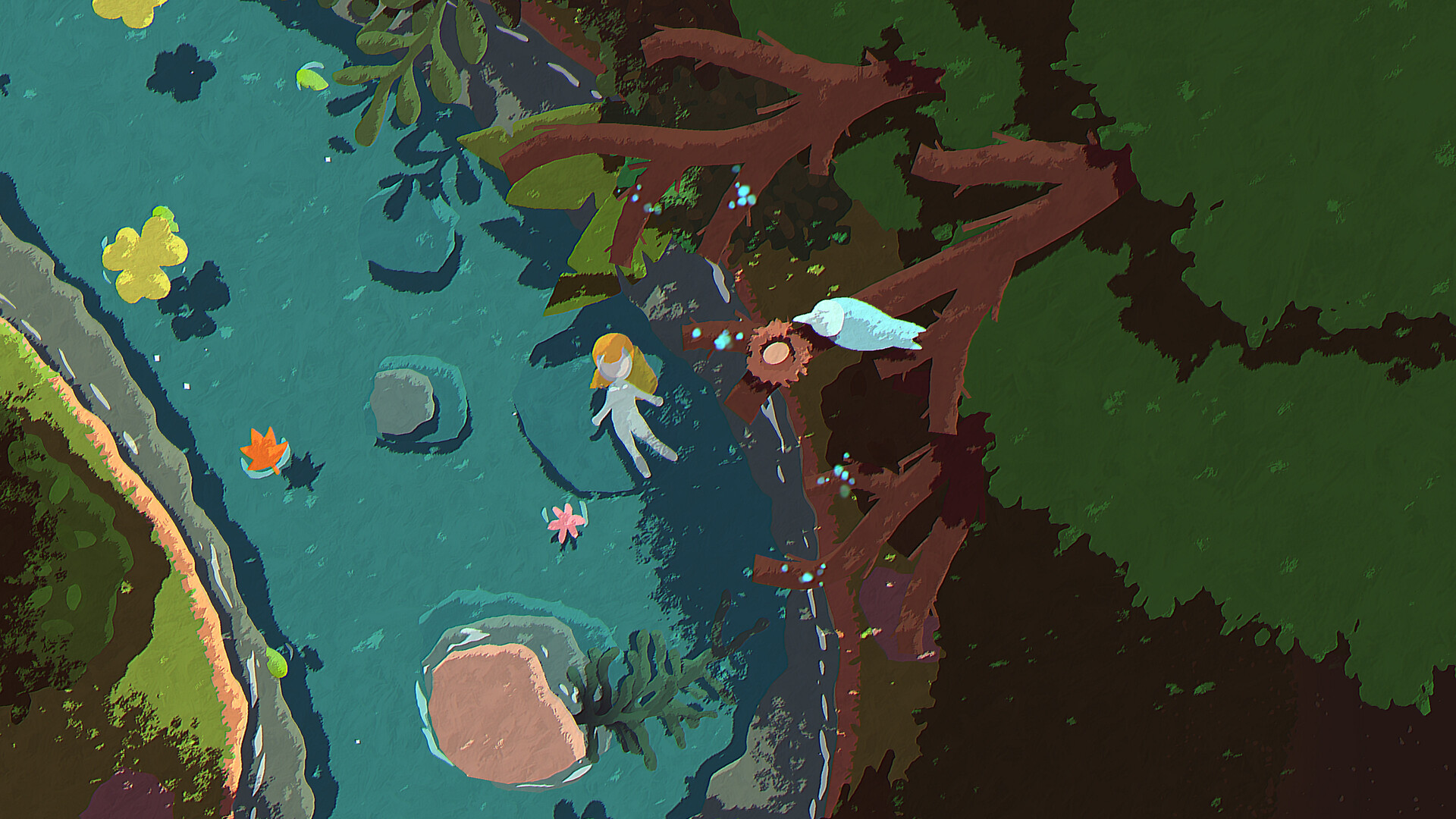 Screenshot from the game Naiad.