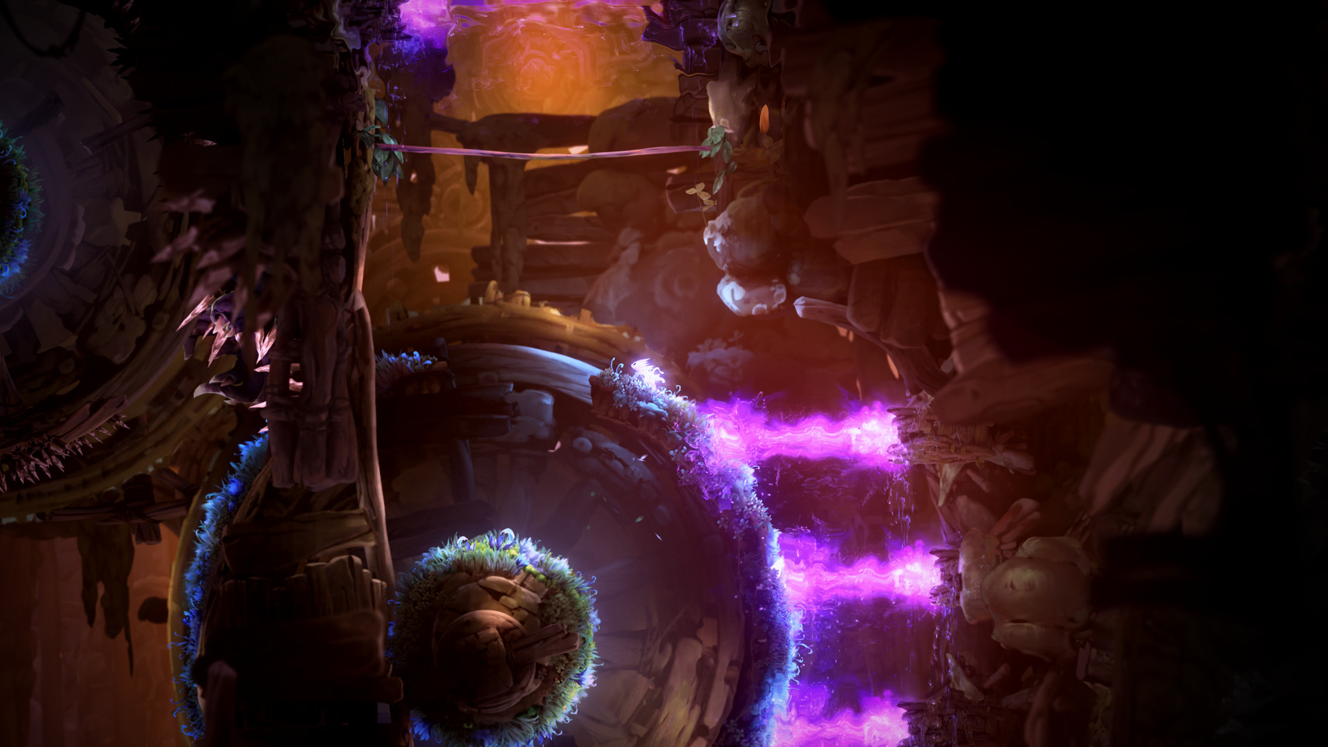 Screenshot from the game Ori and the Will of the Wisps.