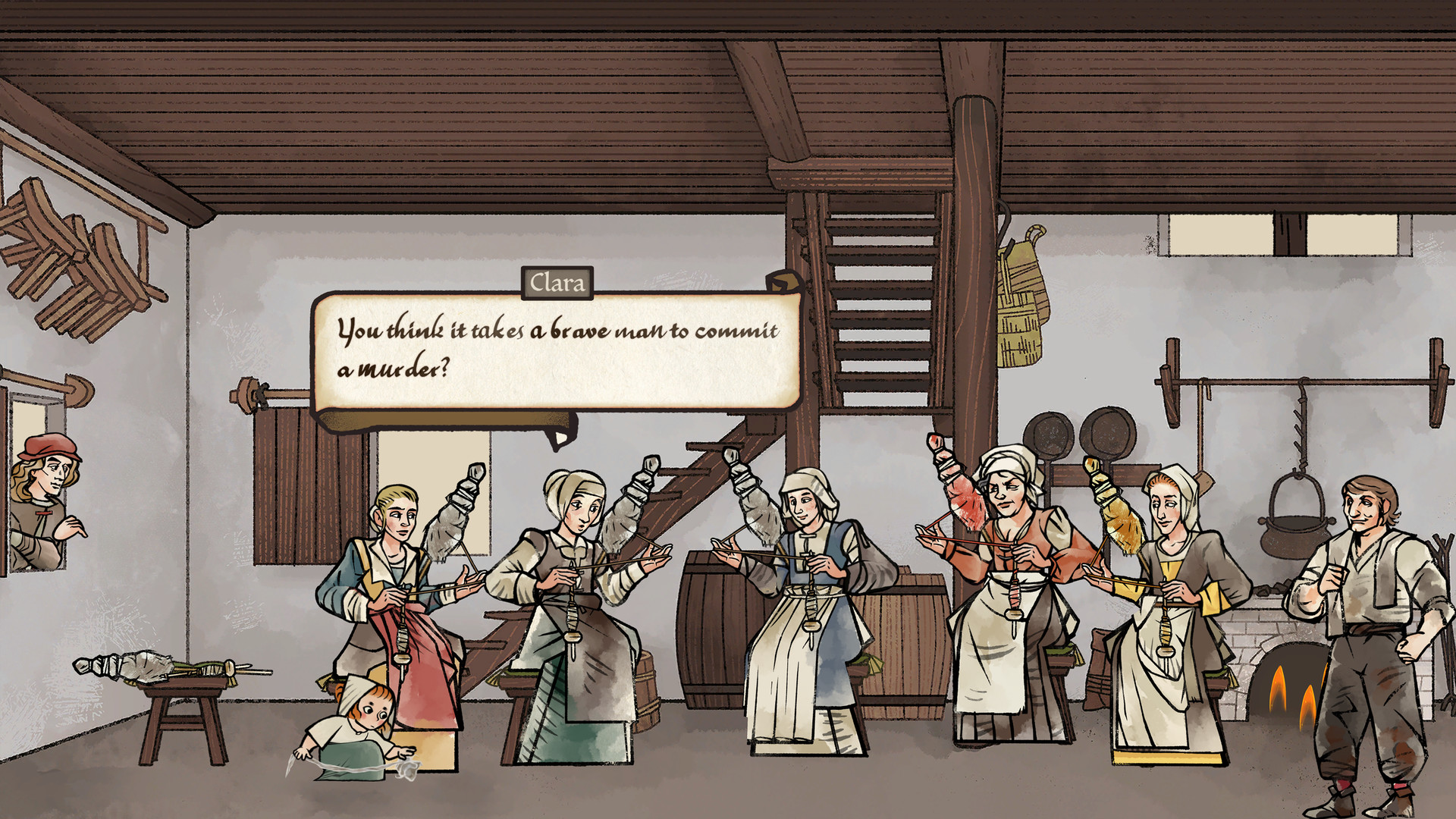 Screenshot from the game Pentiment.