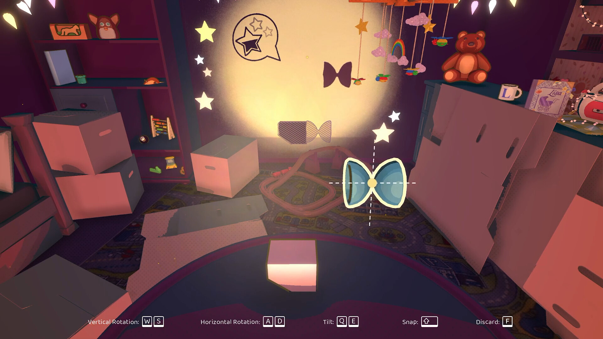 Screenshot from the game Projected Dreams.