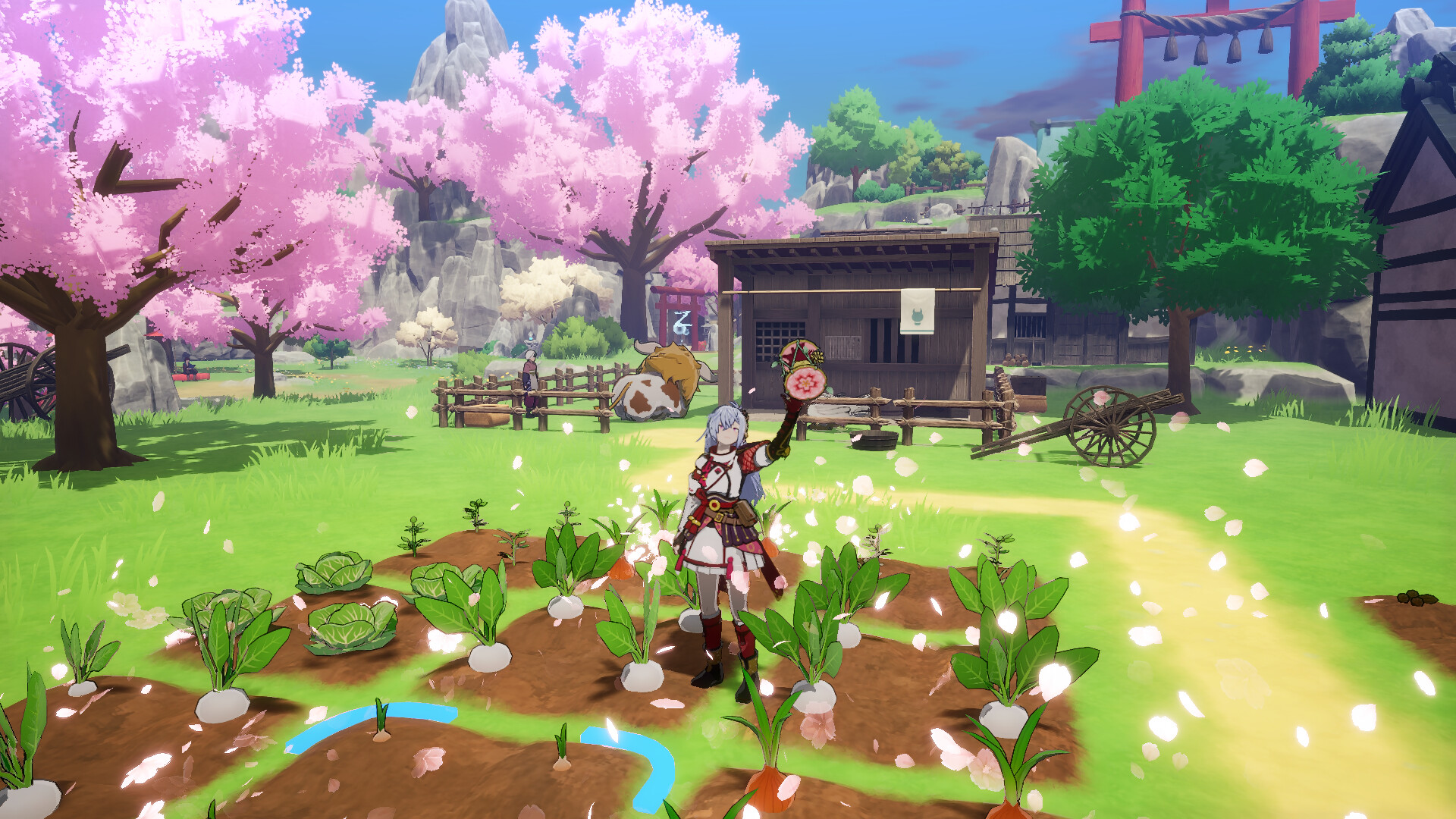 Screenshot from the game Rune Factory: Guardians of Azuma.