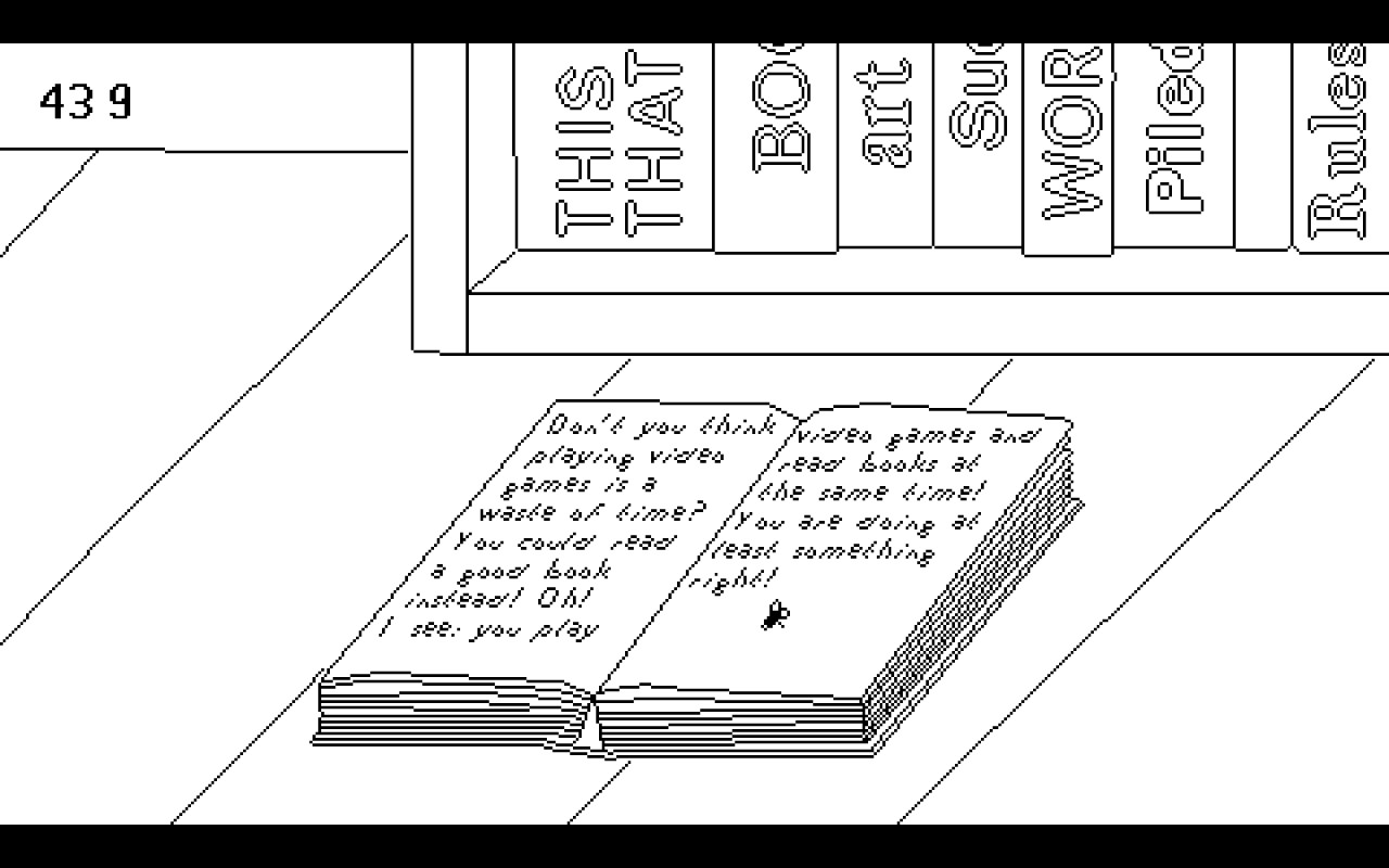 Screenshot of the game time flies