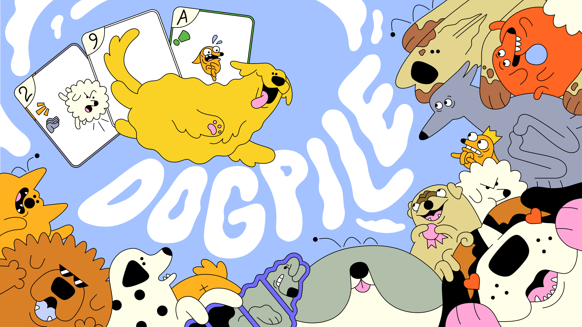 Dogpile review: the more chaos the better in this merge game with loads of dogs