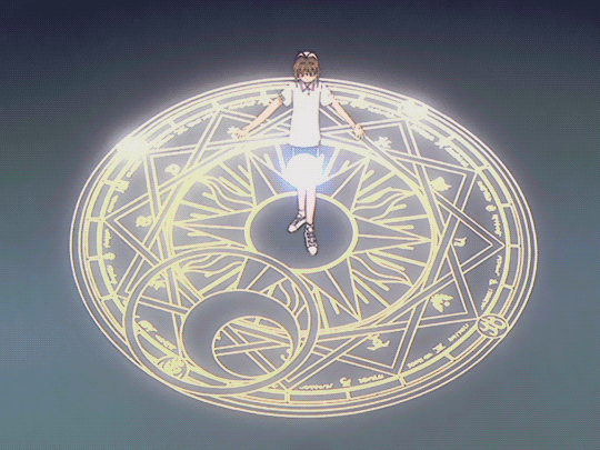 Cardcaptor sakura scene from the anime